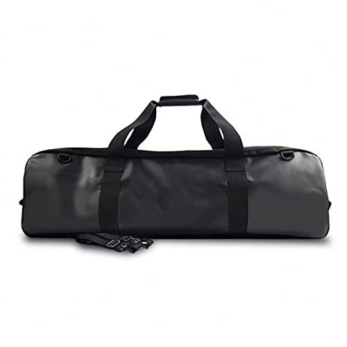 MAOTN Outdoor Langen Flossen Tasche,tauchtasche zum Schwimmen Dry Bag,wasserdichter Rucksack/packsack großem stauraum,Rafting/surf/kajak/Drift/Skifahren/Angeln Handtasche,Black,Size