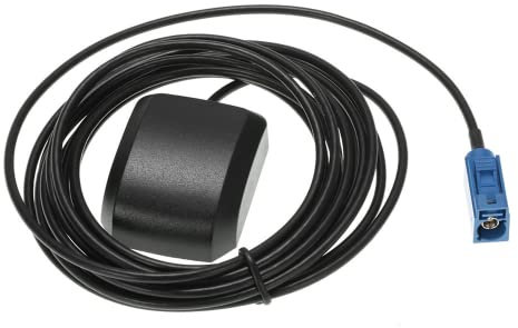 Fasizi Antena de navegación GPS del amplificador universal activo SMA/FAKRA-C GPS de la navegación del DVD del coche