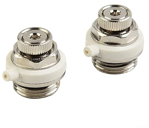 HpLive Lot de 2 purgeurs de radiateur Automatique pour BSP 1/2 pour raccord 1/2