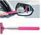 CGEMDY 1Pc Essuie-Glace De Rétroviseur De Voiture, Raclette à Vitre Avec Manche Rétractable Et Portable Essuie Glace De Rétroviseur De Voiture Enlever Les Taches, Pour Voitures (Rose)