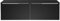 Lomadox Badezimmer Doppelwaschtisch-Unterschrank 160cm, schwarz matt, 4 Schubladen