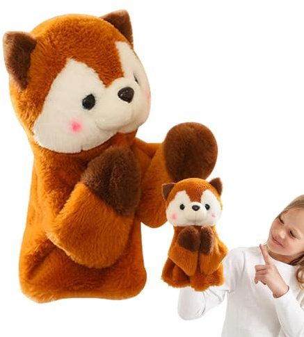 Boxer-Puppenspielzeug, Box-Handpuppe, Spielzeug, Box-Action, interaktive Box-Plüschpuppen, Streichtier-Plüschtier, Kung-Fu-Boxer-Puppe, Rollenspiel-Spielzeug für Geschichtenerzählen, Unterricht