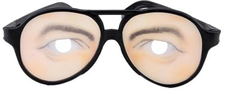 Visiblurry Scherzbrillen, Brillen - Scherz Brillen Streich Verkleidung Brillen Spielzeug,Augen-Verkleidungs-Brillenknebel und praktisches Scherzspielzeug für den Narrentag an Halloween