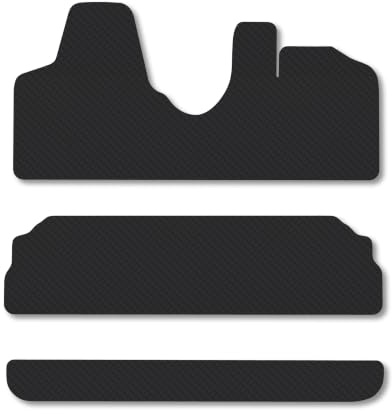 Peugeot Expert Tepee (2007-2016) 5mm Rubber Car Mats | Heavy Duty Rubber Tailored Fit Floor Mats Full Coverage Durable Waterproof Accessories Easy Clean Anti Slip Made in the UK