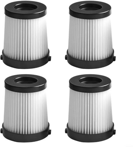 4 Pack Vacuum Cleaner Filter Kit Replacement Part for Fabuletta FSV001, FSV101, for Afoddon A300 Vacuum Cleaners Accessories