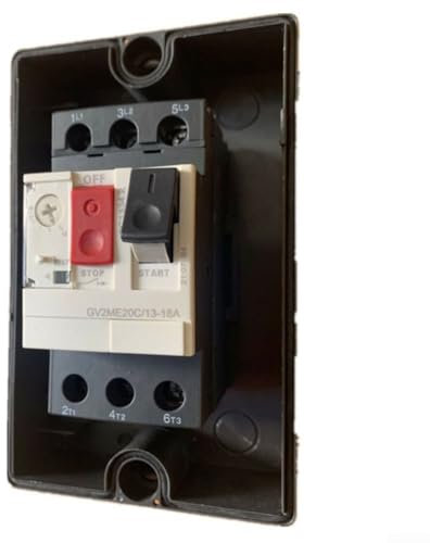 Disjoncteur moteur MC02, design étanche, 13 ~ 18 A, convient pour diverses applications (4 ~ 6,3 A)
