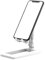 Pzuryhg Foldable Phone Stand, Adjustable Height Mount, Portable Lazy Smartphone Holder, Sturdy Tablet Bracket, Hands Viewing Angle, Black, White, Ideal for Work, Study, and Video Call
