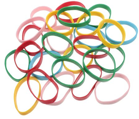 OSALADI 1satz Großen Dicken Gummibändern Hochwertige Elastische Bänder Für Und Büro Für Vielseitige Anwendungen Und Einfache Handhabung Mischfarben