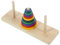 SOIMISS Holzspielzeug Yugong Moving Mountain Iq Puzzle Denksportaufgaben Für Erwachsene Turmstapelspiel Puzzlespielzeug Heimspielzeug Hanoi Turm Puzzle Gehirnentwicklungsspielzeug