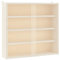 Sperrholz Wandregal Sammlervitrine mit Türen 40x8,5x37 cm - Elegante Aufbewahrung für kleine Räume, langlebig & umweltfreundlich