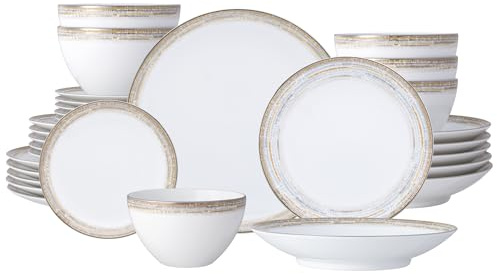 Noritake Raylan 30-Piece Dinnerware Set, Service for 6