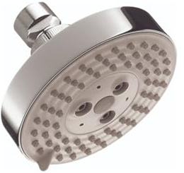 Hansgrohe 04340000 - Soffione doccia Raindance S 100 AIR Green 3-Jet Showerhead, cromato