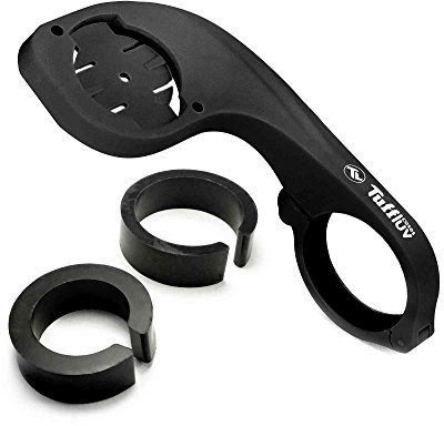 TUFF LUV Lollipop Bike Handlebar Mount Adapter Compatible With Garmin Edge GPS - Black
