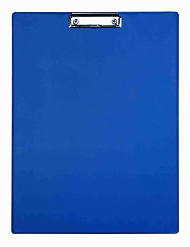 ALCO-Albert 5520-15 - Klemmbrett DIN A3 Hochformat, in blau, Kunststoffüberzogen, 1 Stück