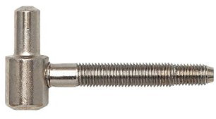 SECOTEC V105A020S693 Türband Unterteil Holz 16 mm vernickelt SB-2, 2 Stück