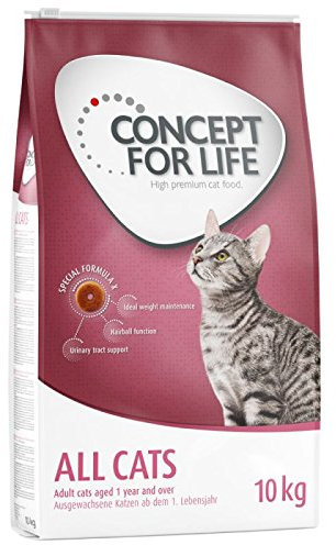 Concept for Life All Cats - Mit Vitamin-B Komplex - High Premium Katzenfutter (10kg)