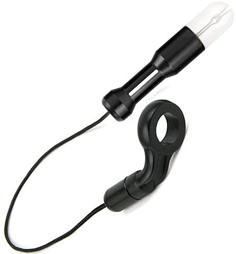 Fox Black Label Stealth Bobbin - Optischer Bissanzeiger, visuelle Bissanzeige zum Karpfenangeln, Bobbins Einhänger zum Angeln, Farbe:White