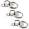 Decke Wandhalterung Haken Heavy Duty Anker mit Ring 1/4 6mm 304 Edelstahl ideal für Yoga Schaukeln Hängematten/Boat Rigging/Marine Deck Hardware/Suspension Training Straps