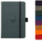 Dingbats - Wildtiere Liniertes Taschen-Notizbuch, Grüner Hirsch, A6 - Hardcover Notizbuch - Perforiert, Cremefarben 100gsm Tintenfestes Papier