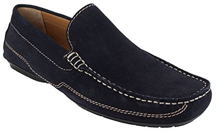 Liberty Herren Veloursleder Mokassin Slipper | Ancona | Bequemer Alltags-Schuh | Premium Sohle