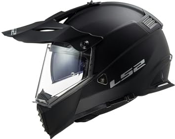 LS2, Casco cross moto Pioneer nero opaco, L