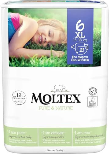 Moltex Pure & Nature Windeln Größe 6 XL, 21 Stück