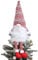 Gnome Christmas Tree Topper,Gnome Christmas Ornaments Santa Gnomes Plush Party Decoration Ornament Supplies
