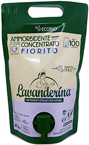 Lavanderina - Ricarica Ammorbidente Concentrato Fiorito 2000mL - 100 Lavaggi