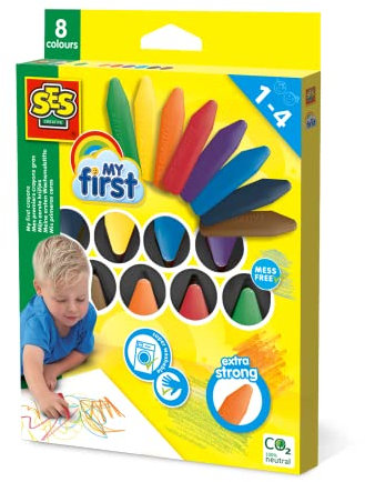 SES Meine ersten Wachsmalstifte, 1 Stück (1er Pack)