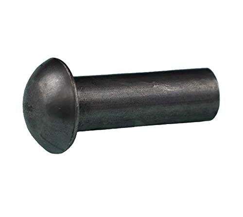 Halbrundnieten DIN 660 Stahl 4 x 8 mm 10 Stück