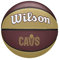 Wilson NBA Team Tribute Cleveland Cavaliers Ball WZ4011601XB, Womens,Mens basketballs, burgundy, 7 EU