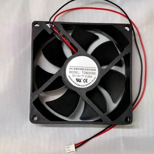 TD9025XS Cooling fan 12V 0.08A 92x92x25mm Silent Refrigerator Cooling fan