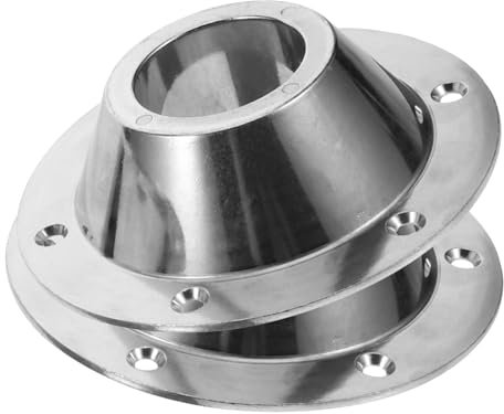 GALPADA 2stücke Aluminium Tischbasis Für Wohnmobile Montagebasis Für Rv-tische Für Standard-tischgestelle Und Einfache Installation Vielseitig Einsetzbar Und Für Wohnmobile Und