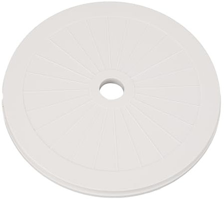 Hztyyier Schwimmbad-Skimmer-Deckel, Langlebige Kunststoffabdeckung, Ersatz, 20,3 cm, Klarer Skimmer-Deckel, Pool-Spa-Zubehör