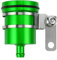 UNPGATUB Motorradbremskupplungsbehälter, Zylinderflüssigkeit, Ölbehälter, Ölflüssigkeitsbecher, kompatibel mit XT600 XT 600 1983–1986, XT600Z XT600E XT600ZE 100% brandneu (Color : Green Without Logo