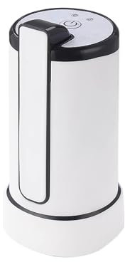 Multifunctional Automatic Water Dispenser Pump, 2024 New Automatic Foldable Water Dispenser for 5 Gallon Bottle, Upgrade Portable Electric Two Modes Water Dispenser Pump (White)