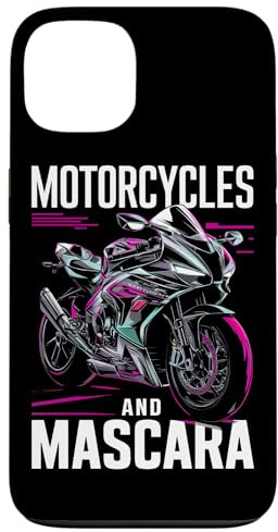 Motorräder und Mascara Street Bike Cute Makeup Motor Lover Hülle für iPhone 13