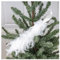 Pfau Weihnachtsschmuck Pfau Clip auf Vögel, Weihnachtsbaumschmuck, Hochzeit, Heimdekoration, Kunst und Handwerk (Weiß, 1 Stück)