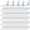 uyoyous Display Haken Lamellenwand Slatwall Hake 15 CM, 100 Stück Pegboard Slatwall-haken Werkzeugwand Wandhaken Panel Wandhalter Aufhänger Lamellenwände Metall Hook für Laden, Garage Retail Store