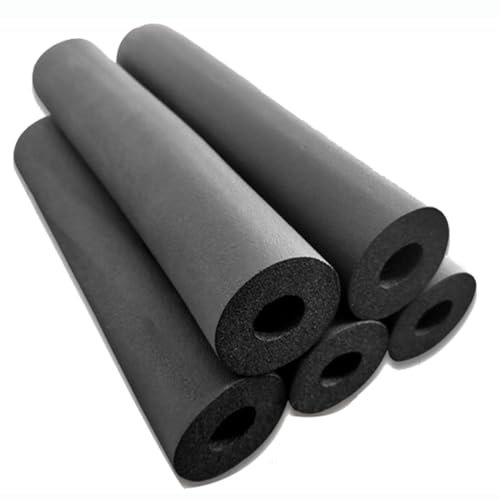 Air Conditioner Pipe Insulation Foam Tubing ID 20 Mm 25 Mm 32 Mm 40 Mm 50 Mm 60 Mm 75 Mm 90 Mm 110 Mm Waterproof Foam Tube Handle Grips Flexible Rubber Tubular(25mmx13.0mmx1.6m)