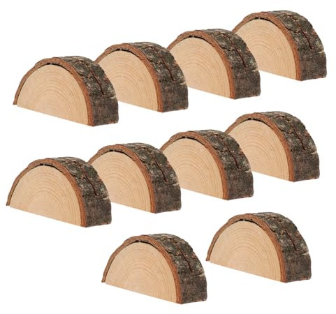GRIRIW 10pièces Porte-cartes Bois Porte-mémos Support De Pince-mémo Base De Cartes Porte-notes Porte-photos Porte-messages Présentoir De Notes