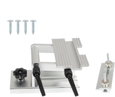 Grinder Tool Rest Jig - Multi-Angle Sharpening Guide for Bench Grinding | Heavy-Duty Aluminum Support for Chisels, Knives, Woodworking, Metalwork, Adjustable Precision Tool for Pro