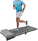 Unter-Schreibtisch Laufband, kompaktes Laufband für Büro & Zuhause, Fitnessgerät mit Fernbedienung, 3,0 HP Motor, LED Anzeige, bis 100kg, ideal für Home Office und Fitness