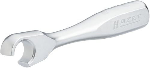 HAZET Flaschenöffner 1868-9, Design im Stil der Feinzahn-Umschaltknarre, Vollstahl-Ausführung, 9 × 1,5 × 1 cm,Robustes Werkzeug-Gadget für echte Schrauber