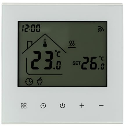 Thermostat de chauffage au sol électrique WiFi intelligent pour Tuya, contrôle de la température de la chaudière, interrupteur programmable (chauffage de l'eau)