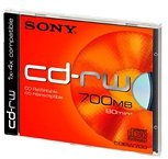 Sony CD-RW 80 CDRW700 - Confezione da 1
