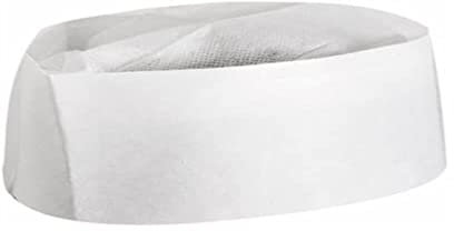 García de Pou 155.02 Gorro Ajustable Barco, 28 Cm, Set de 100, Blanco