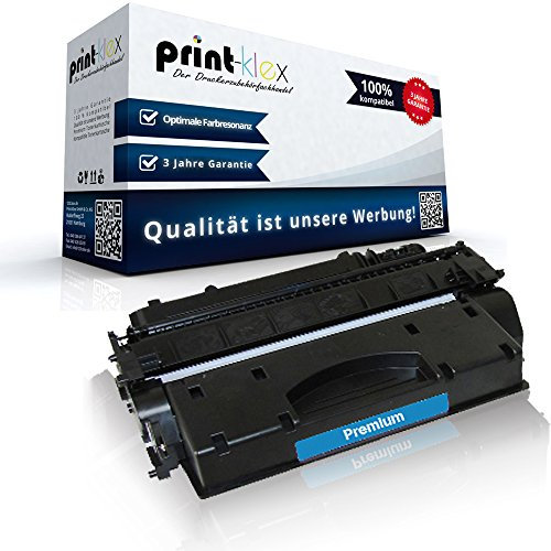 Print-Klex Kompatible Tonerkartusche für HP LaserJet P 2055D LaserJet P 2055DN LaserJet P 2055DTN LaserJet P 2055X LaserJet P 2056D LaserJet P 2056DN LaserJet P 2056X CE505X HP05X HP 05X Black Schwarz XXL