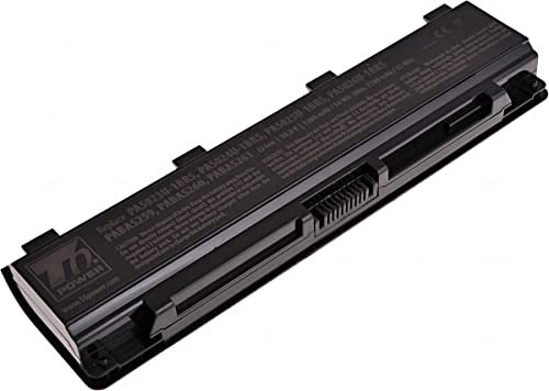 T6 Power Battery for Toshiba Satellite C850, L850 Series, 5200mAh, Black