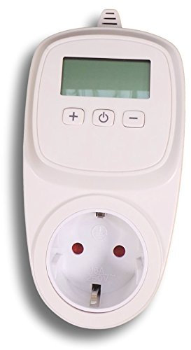 SM-PC®, Steckdosenthermostat Thermostat 230V 16A Raumthermostat digital LCD Display #a43